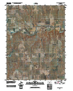 Plainville SW Kansas Historical topographic map, 1:24000 scale, 7.5 X 7.5 Minute, Year 2009