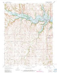 Randolph Kansas Historical topographic map, 1:24000 scale, 7.5 X 7.5 Minute, Year 1964