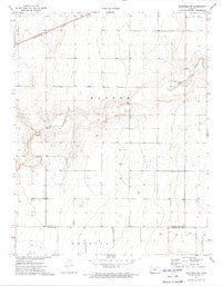Richfield NW Kansas Historical topographic map, 1:24000 scale, 7.5 X 7.5 Minute, Year 1973