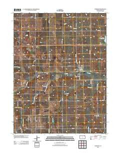 Robinson Kansas Historical topographic map, 1:24000 scale, 7.5 X 7.5 Minute, Year 2012