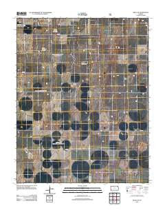 Rolla SE Kansas Historical topographic map, 1:24000 scale, 7.5 X 7.5 Minute, Year 2012