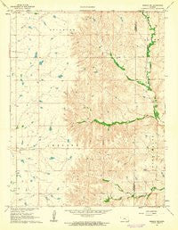 Rosalia NE Kansas Historical topographic map, 1:24000 scale, 7.5 X 7.5 Minute, Year 1961