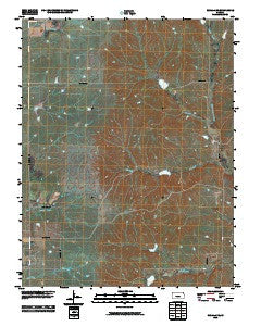 Rosalia NE Kansas Historical topographic map, 1:24000 scale, 7.5 X 7.5 Minute, Year 2010