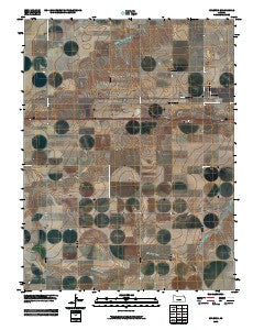 Ruleton Kansas Historical topographic map, 1:24000 scale, 7.5 X 7.5 Minute, Year 2009