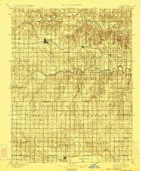 Russell Kansas Historical topographic map, 1:125000 scale, 30 X 30 Minute, Year 1896