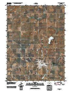 Sabetha Kansas Historical topographic map, 1:24000 scale, 7.5 X 7.5 Minute, Year 2010