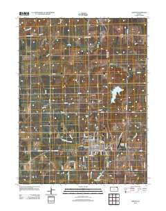 Sabetha Kansas Historical topographic map, 1:24000 scale, 7.5 X 7.5 Minute, Year 2012