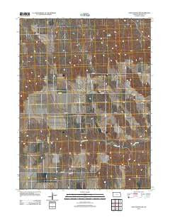 Saint Francis NW Kansas Historical topographic map, 1:24000 scale, 7.5 X 7.5 Minute, Year 2012