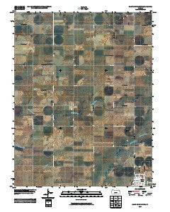 Saint John North Kansas Historical topographic map, 1:24000 scale, 7.5 X 7.5 Minute, Year 2009