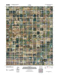 Saint John North Kansas Historical topographic map, 1:24000 scale, 7.5 X 7.5 Minute, Year 2012