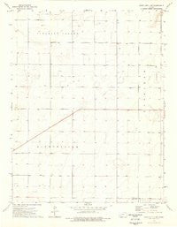 Scott City 4 SW Kansas Historical topographic map, 1:24000 scale, 7.5 X 7.5 Minute, Year 1974