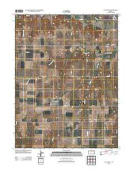 Scottsville Kansas Historical topographic map, 1:24000 scale, 7.5 X 7.5 Minute, Year 2012