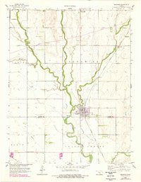 Sedgwick Kansas Historical topographic map, 1:24000 scale, 7.5 X 7.5 Minute, Year 1959