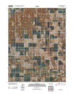 Selden NE Kansas Historical topographic map, 1:24000 scale, 7.5 X 7.5 Minute, Year 2012