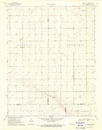 Selkirk SE Kansas Historical topographic map, 1:24000 scale, 7.5 X 7.5 Minute, Year 1970