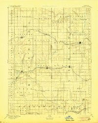 Seneca Kansas Historical topographic map, 1:125000 scale, 30 X 30 Minute, Year 1894