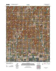 Shady Bend Kansas Historical topographic map, 1:24000 scale, 7.5 X 7.5 Minute, Year 2012