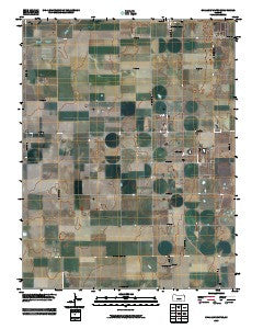 Shallow Water Kansas Historical topographic map, 1:24000 scale, 7.5 X 7.5 Minute, Year 2009