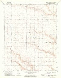 Sharon Springs 4 SW Kansas Historical topographic map, 1:24000 scale, 7.5 X 7.5 Minute, Year 1970