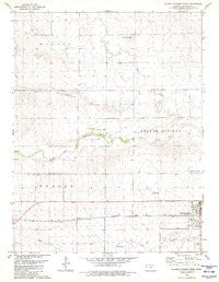 Sharon Springs West Kansas Historical topographic map, 1:24000 scale, 7.5 X 7.5 Minute, Year 1979