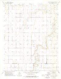 Shore Airport NE Kansas Historical topographic map, 1:24000 scale, 7.5 X 7.5 Minute, Year 1974