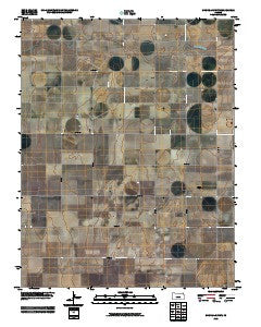 Shore Airport Kansas Historical topographic map, 1:24000 scale, 7.5 X 7.5 Minute, Year 2010