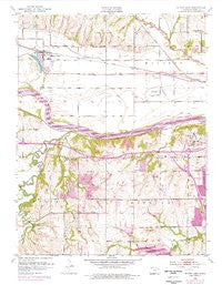 Silver Lake Kansas Historical topographic map, 1:24000 scale, 7.5 X 7.5 Minute, Year 1952