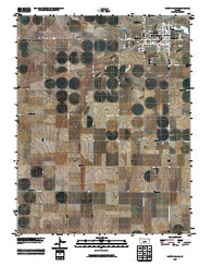 South Dodge Kansas Historical topographic map, 1:24000 scale, 7.5 X 7.5 Minute, Year 2009