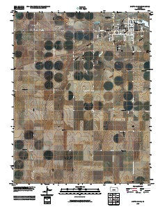South Dodge Kansas Historical topographic map, 1:24000 scale, 7.5 X 7.5 Minute, Year 2009