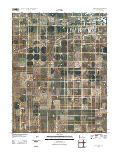 South Dodge Kansas Historical topographic map, 1:24000 scale, 7.5 X 7.5 Minute, Year 2012