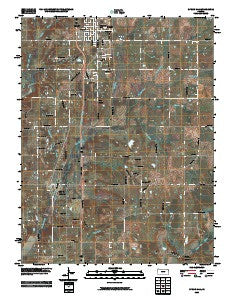 Spring Hill Kansas Historical topographic map, 1:24000 scale, 7.5 X 7.5 Minute, Year 2009