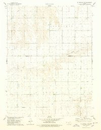 St. Francis 3 SW Kansas Historical topographic map, 1:24000 scale, 7.5 X 7.5 Minute, Year 1978