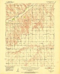 St. Francis 3 Kansas Historical topographic map, 1:62500 scale, 15 X 15 Minute, Year 1952