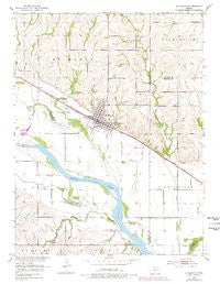St Marys Kansas Historical topographic map, 1:24000 scale, 7.5 X 7.5 Minute, Year 1953