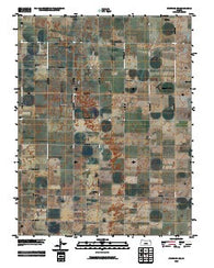 Stafford NW Kansas Historical topographic map, 1:24000 scale, 7.5 X 7.5 Minute, Year 2009