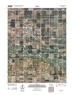 Sterling Kansas Historical topographic map, 1:24000 scale, 7.5 X 7.5 Minute, Year 2012