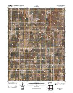Stockton SW Kansas Historical topographic map, 1:24000 scale, 7.5 X 7.5 Minute, Year 2012