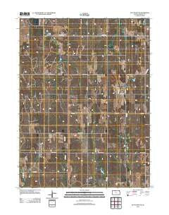 Stuttgart NE Kansas Historical topographic map, 1:24000 scale, 7.5 X 7.5 Minute, Year 2012