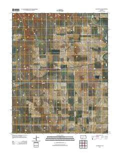 Sugarloaf Kansas Historical topographic map, 1:24000 scale, 7.5 X 7.5 Minute, Year 2012