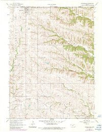 Summerfield Kansas Historical topographic map, 1:24000 scale, 7.5 X 7.5 Minute, Year 1966