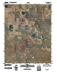 Sun City NE Kansas Historical topographic map, 1:24000 scale, 7.5 X 7.5 Minute, Year 2009