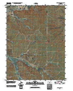 Swede Creek Kansas Historical topographic map, 1:24000 scale, 7.5 X 7.5 Minute, Year 2009