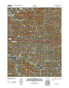 Swede Creek Kansas Historical topographic map, 1:24000 scale, 7.5 X 7.5 Minute, Year 2012
