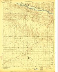 Syracuse Kansas Historical topographic map, 1:125000 scale, 30 X 30 Minute, Year 1900
