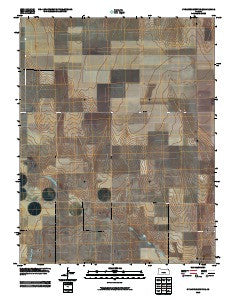 Syracuse West SE Kansas Historical topographic map, 1:24000 scale, 7.5 X 7.5 Minute, Year 2010