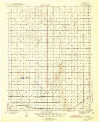 Tennis Kansas Historical topographic map, 1:62500 scale, 15 X 15 Minute, Year 1944