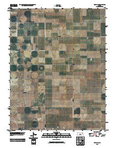 Tennis NE Kansas Historical topographic map, 1:24000 scale, 7.5 X 7.5 Minute, Year 2009
