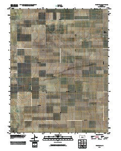 Tribune SW Kansas Historical topographic map, 1:24000 scale, 7.5 X 7.5 Minute, Year 2010