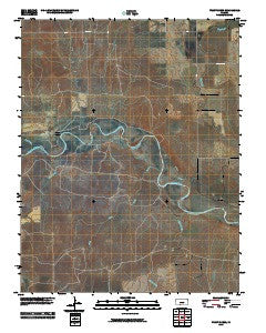 Trout Creek Kansas Historical topographic map, 1:24000 scale, 7.5 X 7.5 Minute, Year 2010
