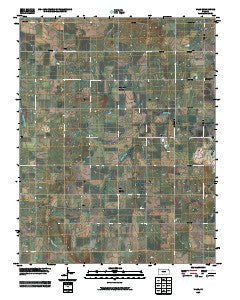 Vilas Kansas Historical topographic map, 1:24000 scale, 7.5 X 7.5 Minute, Year 2009